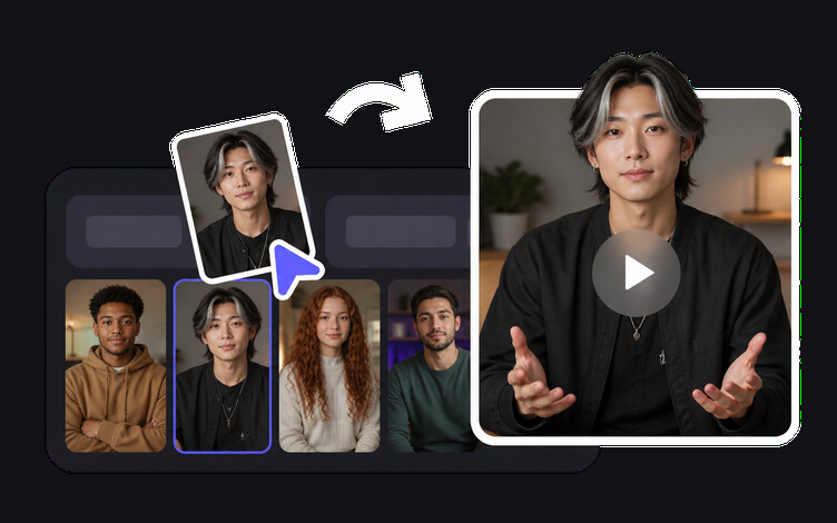 AI 虛擬網紅創作者為社群媒體製作一致的虛擬網紅影片