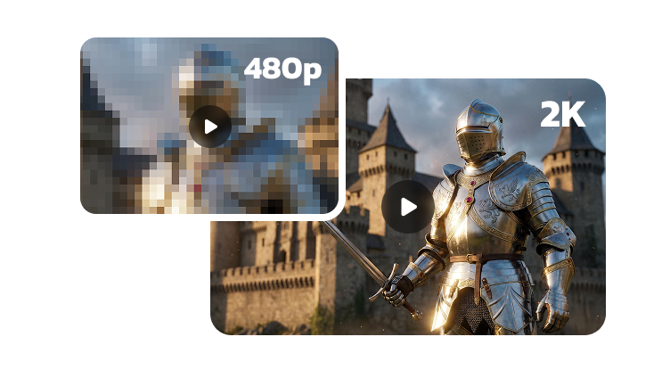 VisionStory 的 AI 影片增強器工具