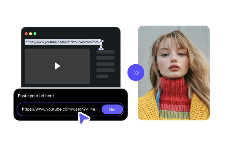 如何將 YouTube 連結變成 AI 口播影片